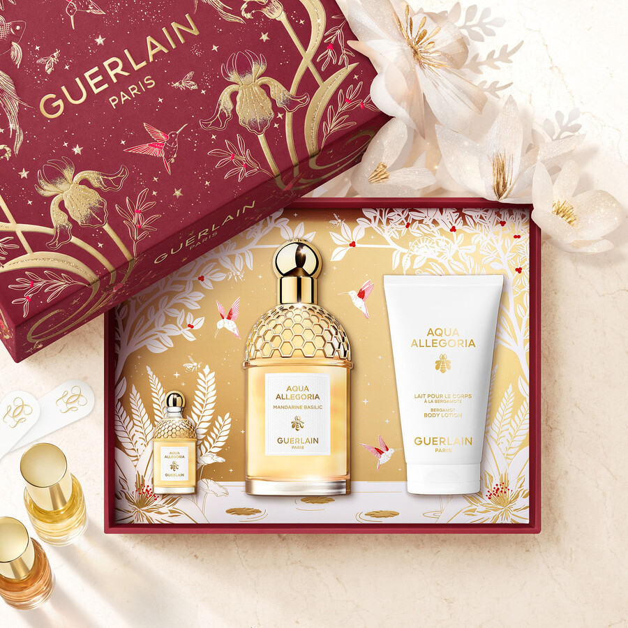 aqua allegoria ⋅ mandarin basil – eau de toilette set de regalo ⋅ guerlain