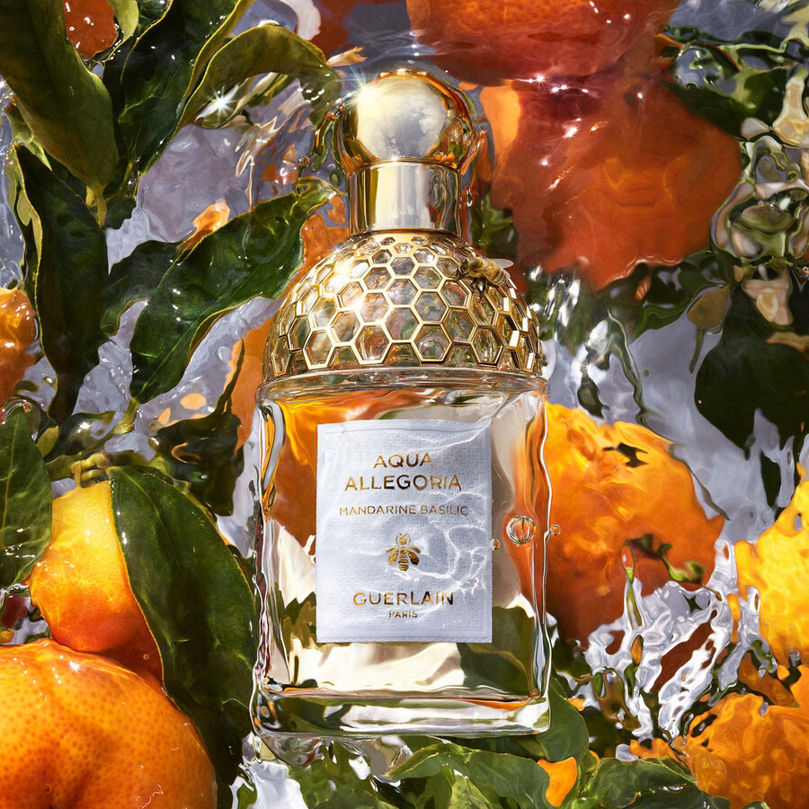 aqua allegoria ⋅ mandarina albahaca - el ritual de fragancia ⋅ guerlain