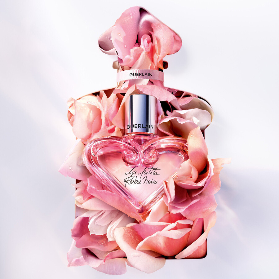 el vestido negro ⋅ el frasco con forma de corazÓn - eau de parfum ⋅ guerlain