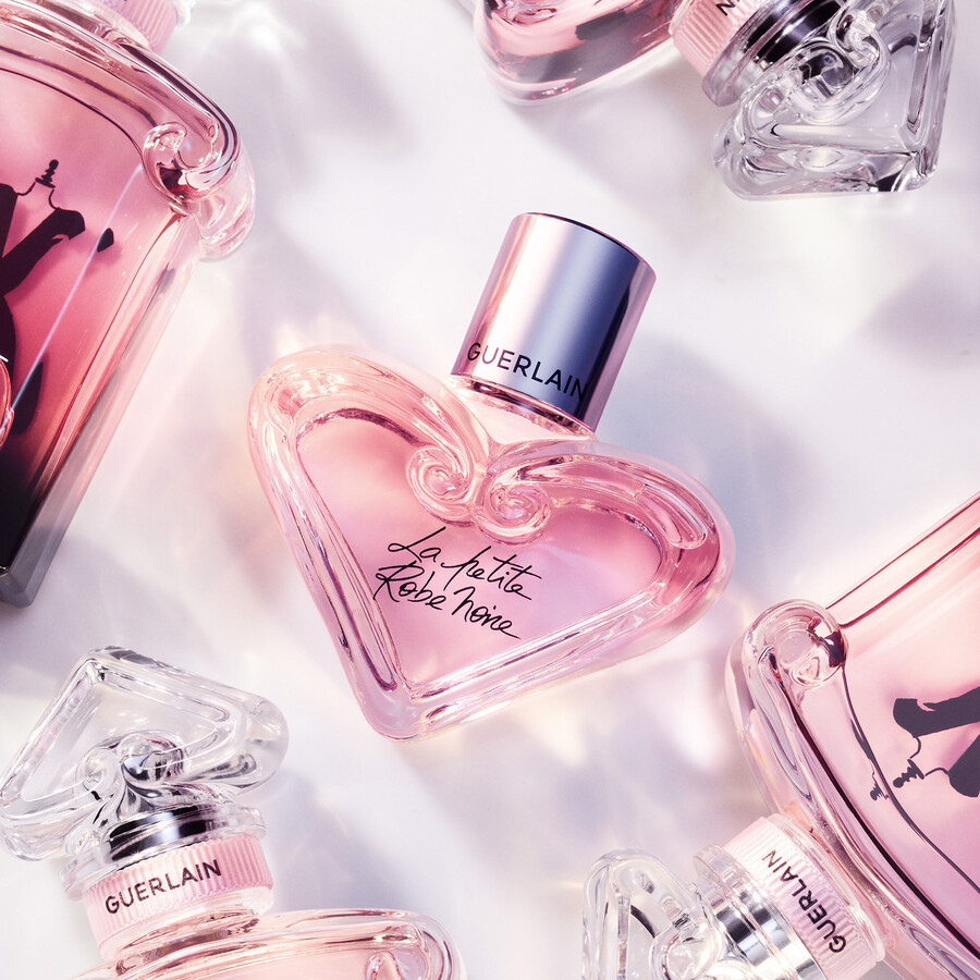 el vestido negro ⋅ el frasco con forma de corazÓn - eau de parfum ⋅ guerlain