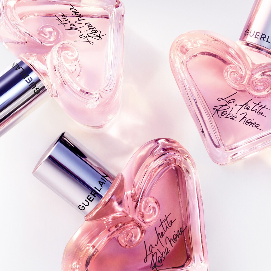 el vestido negro ⋅ el frasco con forma de corazÓn - agua de toilette ⋅ guerlain