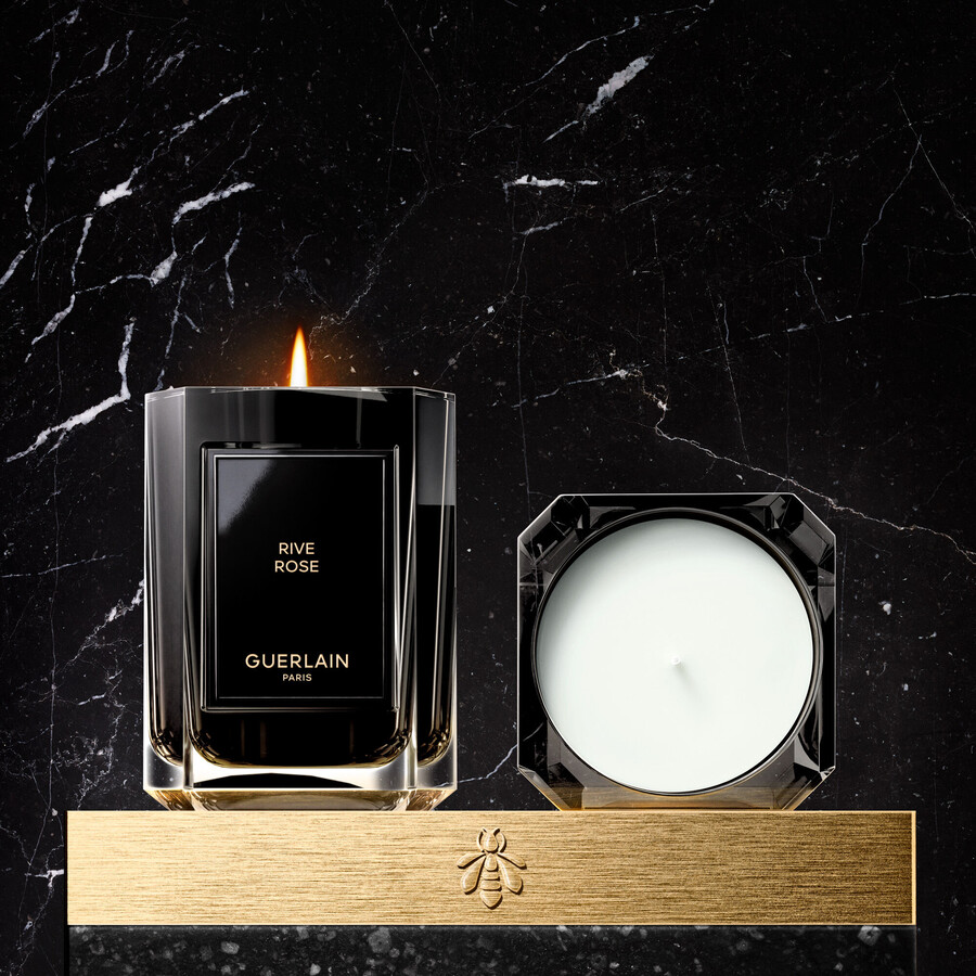 velas perfumadas ⋅ rive rose ⋅ guerlain